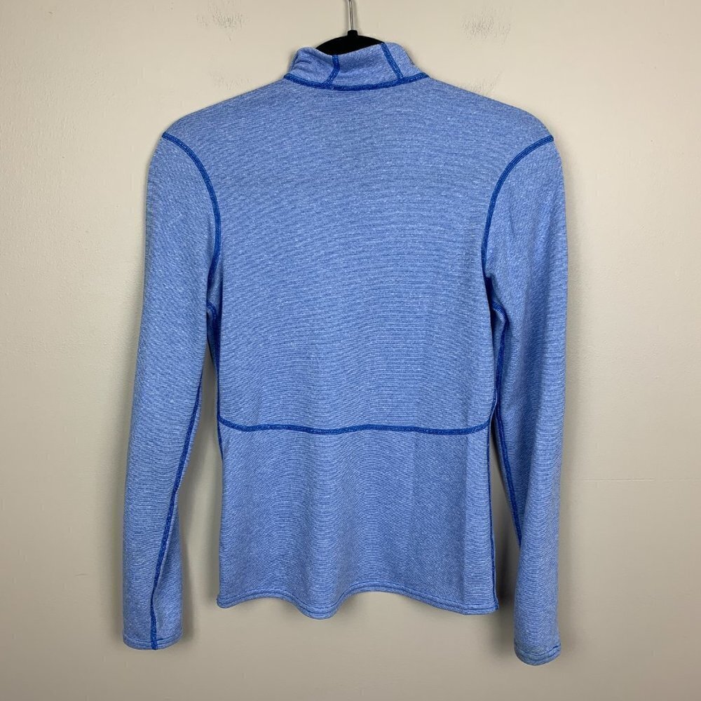 Patagonia Blue Capilene Mid Weight Quarter Zip Pu… - image 6